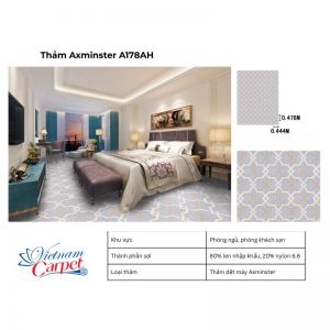Thông số kỹ thuật Thảm Axminster A178AH