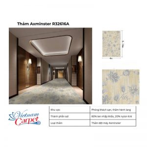 Thông số kỹ thuật Thảm Axminster R32616A