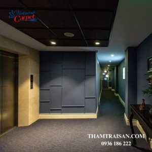 Thảm cuộn hoa văn Crest