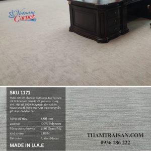 Thảm cuộn hoa văn Key Largo