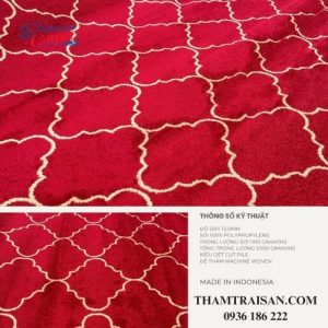 Thảm hoa văn PARIS CUỘN 4.2M