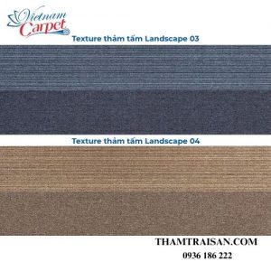Thảm tấm đế cao su Landscape