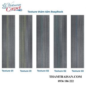 Thảm tấm đế cao su Rosyrock