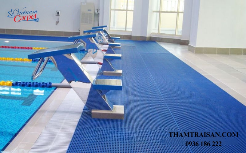 mẫu thảm nhựa cho bể bơi