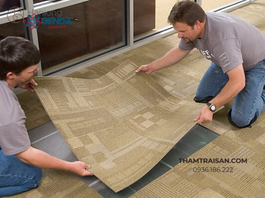Thay thảm mới đổi mới không gian