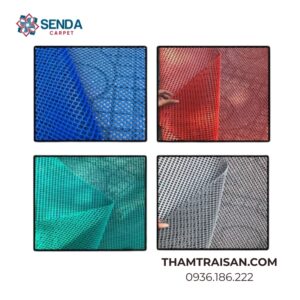 Thảm nhựa lưới họa tiết hình chữ nhật
