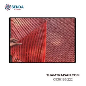 Thảm nhựa lưới họa tiết hình chữ nhật