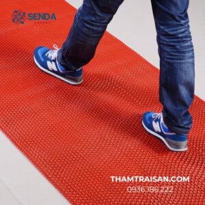 Thảm lưới họa tiết ô vuông