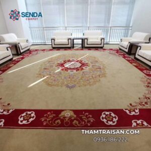 Thảm len thủ công có khổ lớn