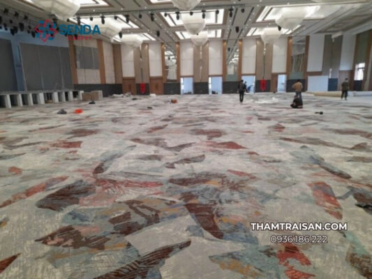 Thảm tiệc cưới Axminster