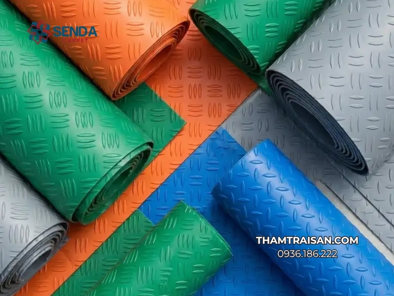 Thảm cuộn nhựa PVC