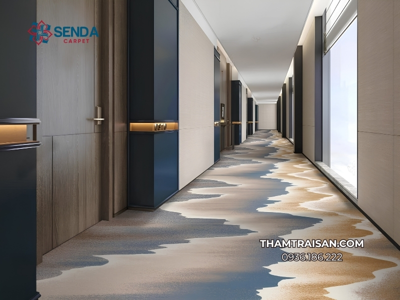 Thảm họa tiết vân mây