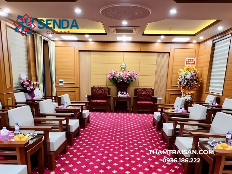 Ứng dụng của thảm khánh tiết trong thực tế