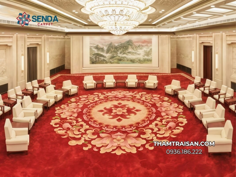 Xu hướng lựa chọn thảm khánh tiết tại hội trường