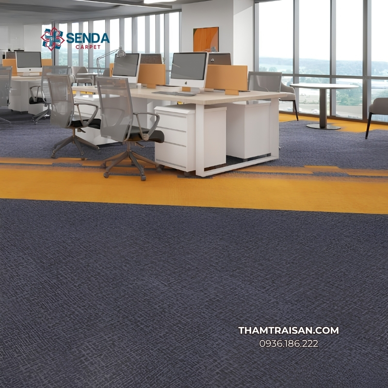 Thảm tấm đế cao su Senda Carpet