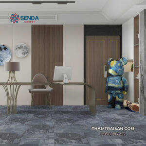 Thảm trải sàn tấm 50x50cm CRYSTAL là giải pháp phù hợp cho những công trình cần tối ưu chi phí nhưng vẫn chú trọng đến thẩm mỹ