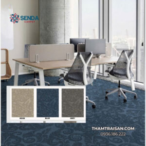 Thảm trải sàn hoa văn CSO được sản xuất theo tiêu chuẩn chất lượng cao tại Indonesia.