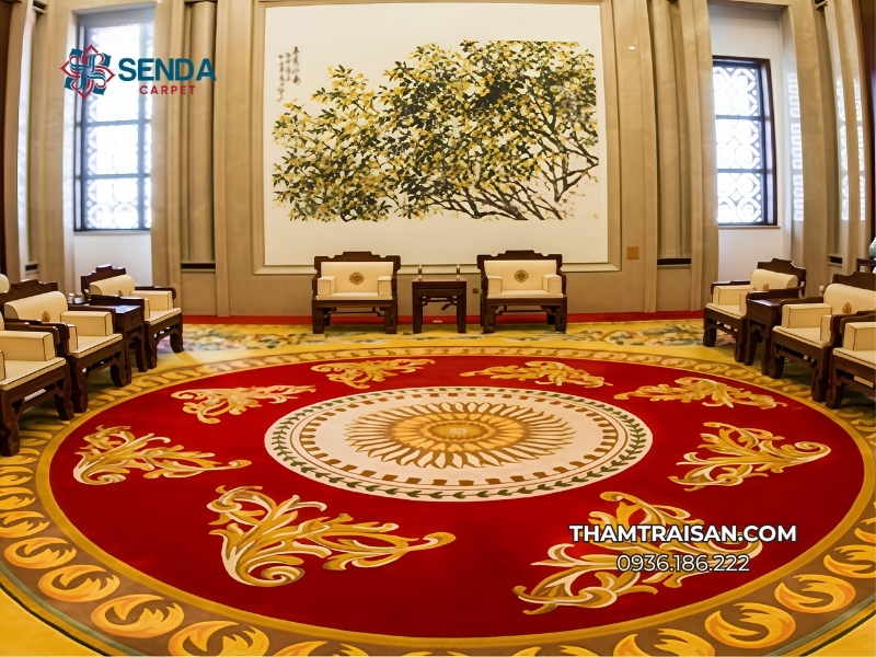 Những xu hướng thiết kế thảm khánh tiết được ưa chuộng hiện nay