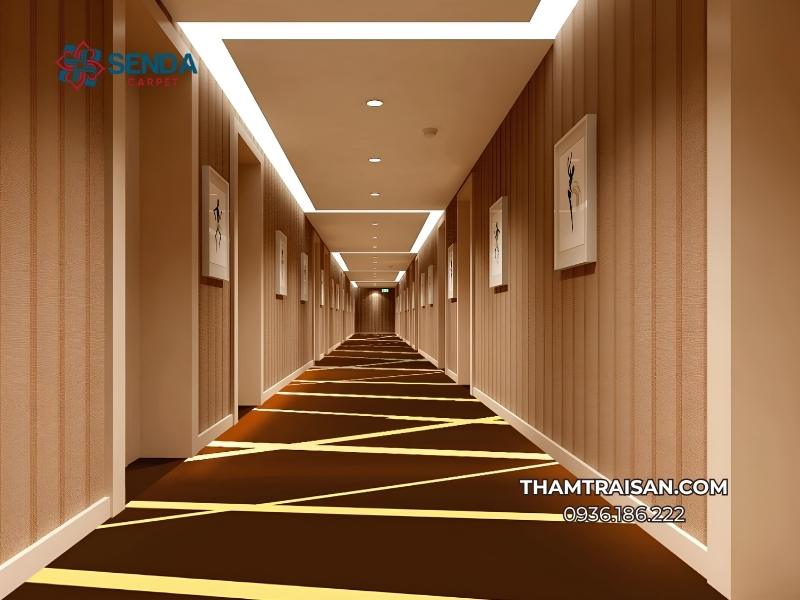 Tiêu chí lựa chọn thảm cuộn hoa văn cho khách sạn
