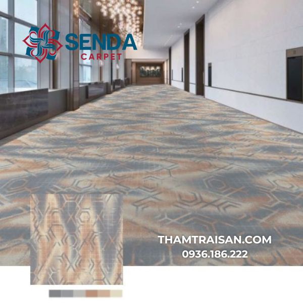 Thảm Nylon In cho khách sạn Y18073