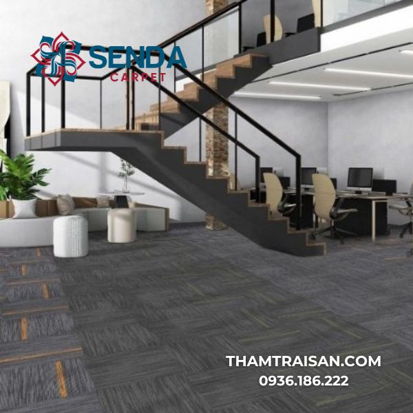 Ứng dụng của thảm tấm trải sàn văn phòng HK