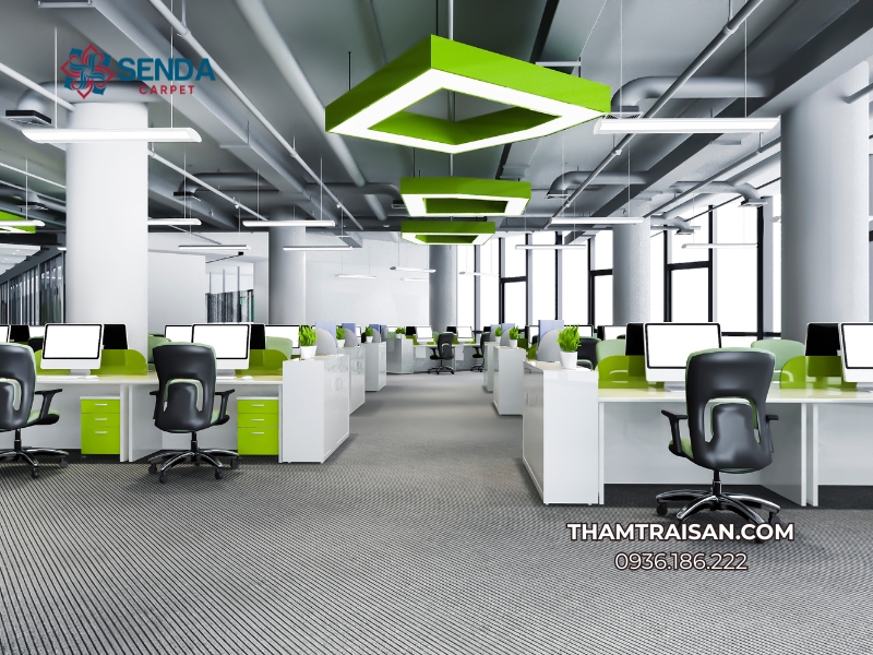 cách phối màu thảm trang trí