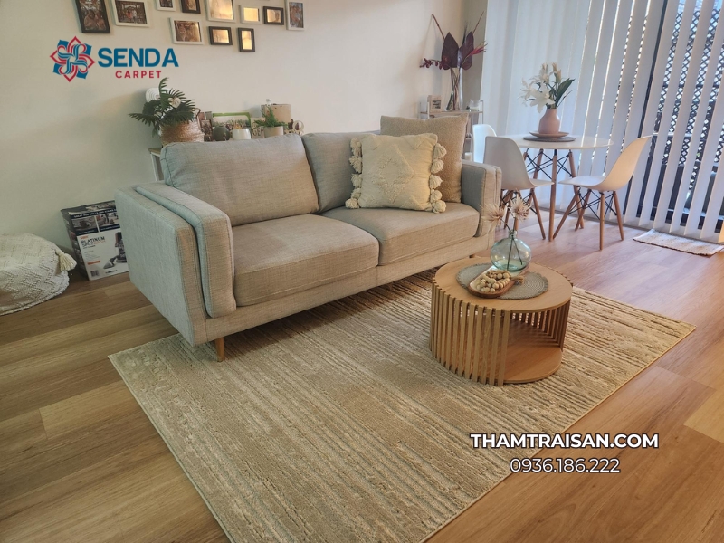 sai lầm chọn thảm trang trí phòng khách