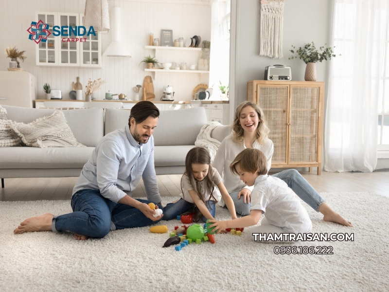 sai lầm khi dùng thảm trang trí