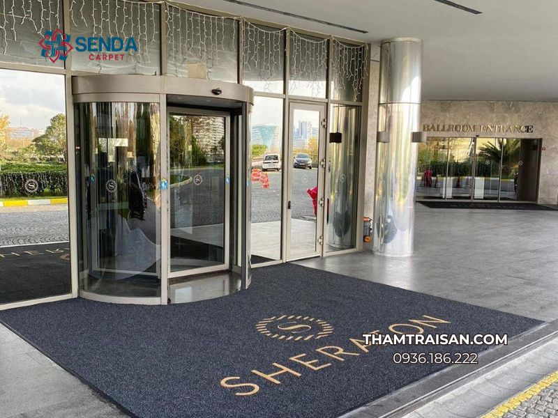 thảm dậm chân chống trượt