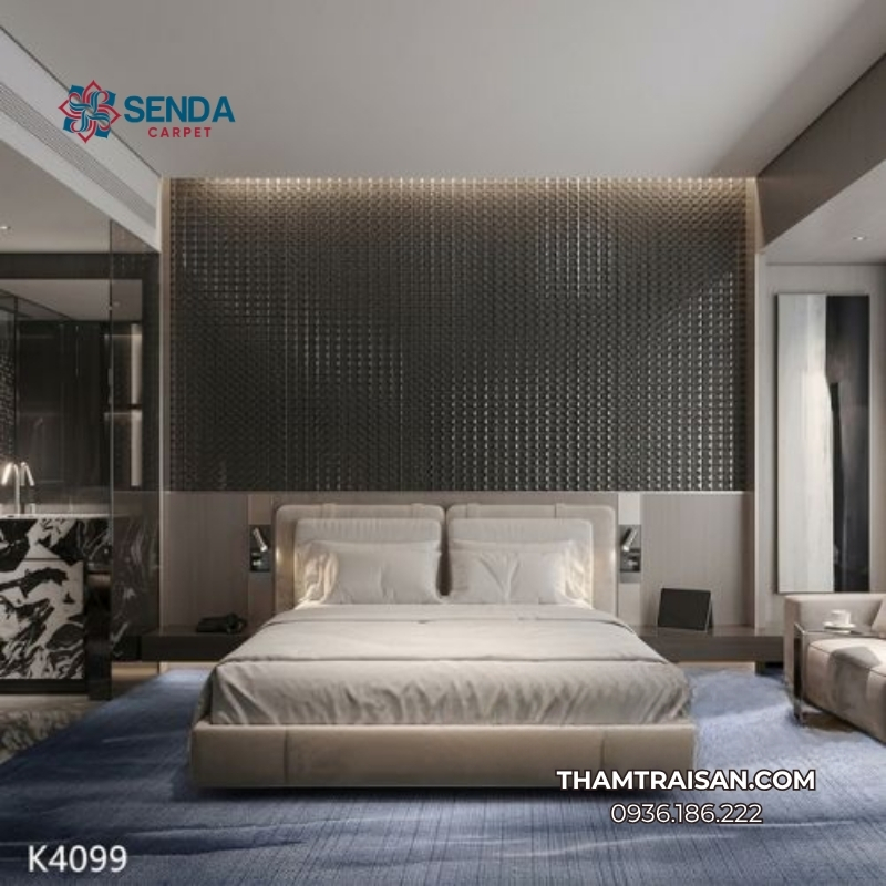 Thảm nylon in phòng khách sạn cao cấp
