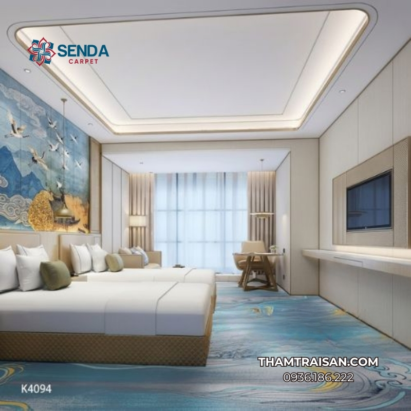 Thảm phòng nghỉ khách sạn