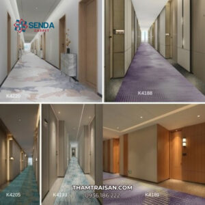 Thảm hành lang khách sạn K40
