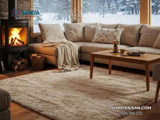 thảm trải sàn nhà mùa đông