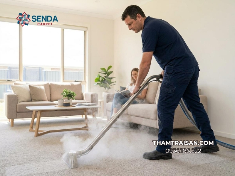 cách khử mùi thảm trải sàn