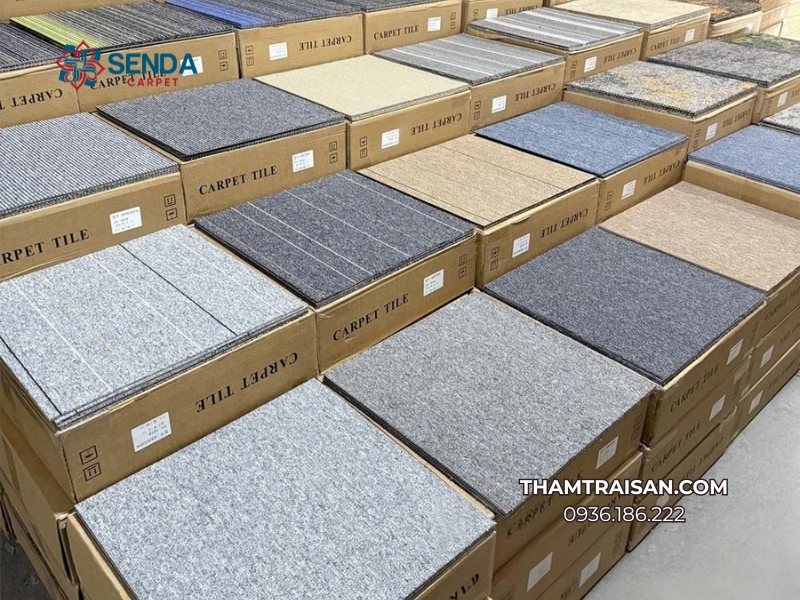 cách tính thảm tấm 50x50
