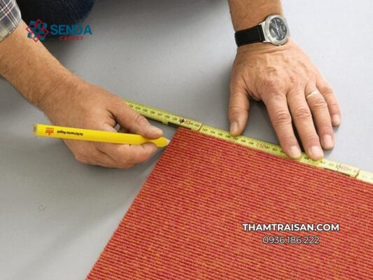 cách tính thảm tấm 50x50