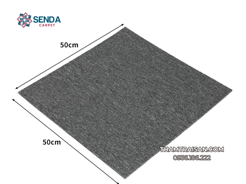 cách tính thảm tấm 50x50