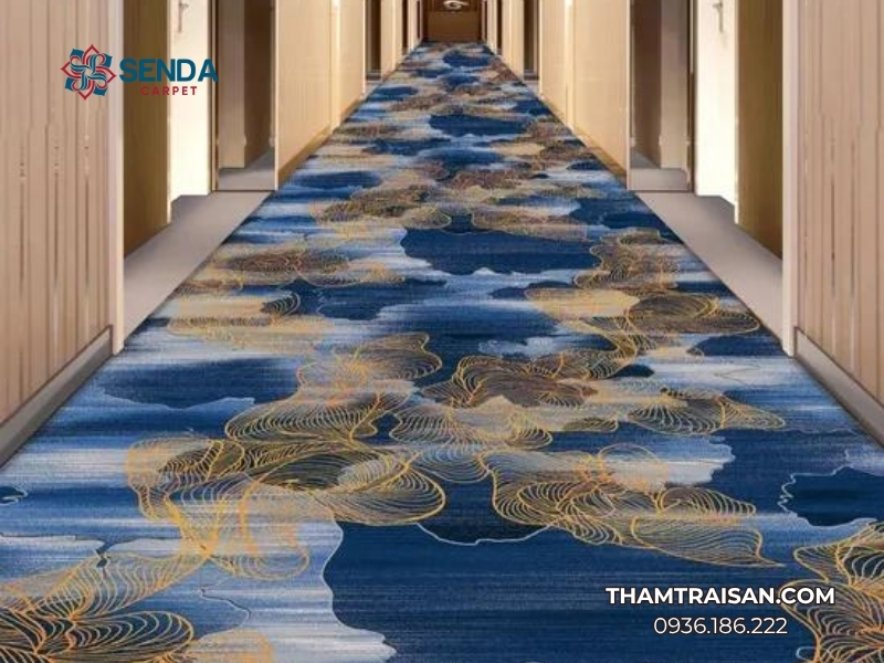 kinh nghiệm mua thảm cuộn hoa văn