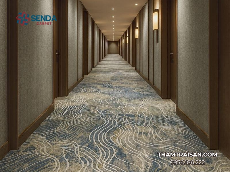 kinh nghiệm mua thảm cuộn hoa văn