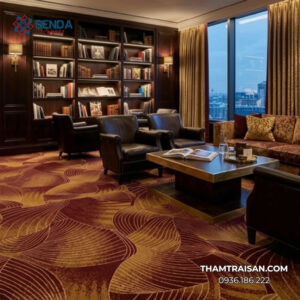 Thảm axminster trải nhà hàng, khách sạn PA24