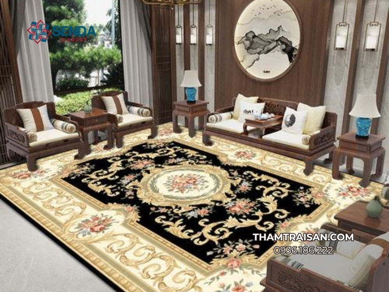 Thảm cho bàn ghế gỗ