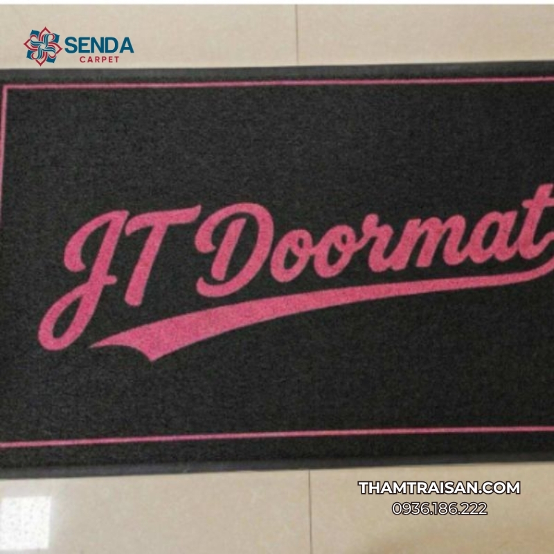 Thảm cửa PVC in logo tùy chỉnh