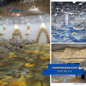 Thảm khách sạn, nhà hàng, khu vực Public Area HT-05