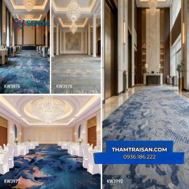 Thảm khách sạn, nhà hàng, khu vực Public Area HT-06