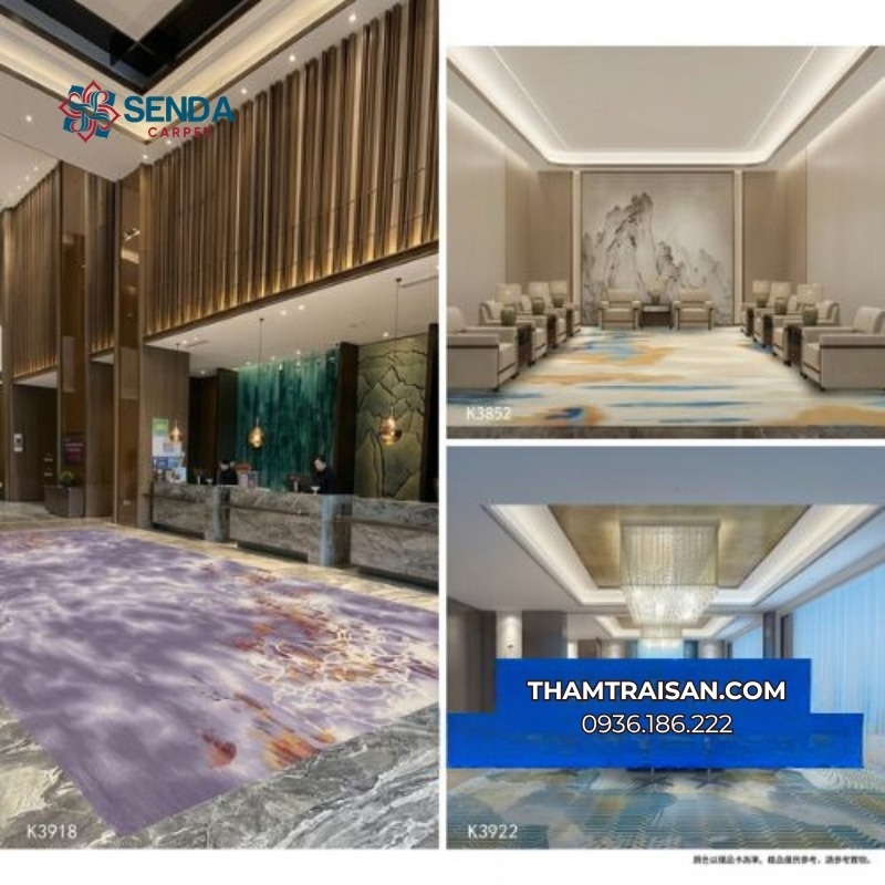 Thảm khách sạn, nhà hàng, khu vực Public Area HT-08