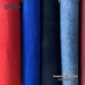 Thảm nỉ sự kiện màu xanh biển