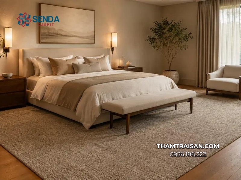 Thảm trang trí phòng ngủ
